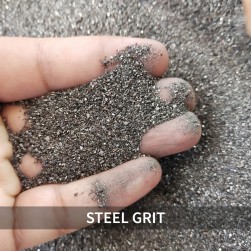 Steel grit