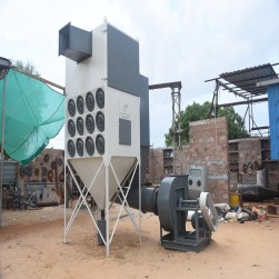 Acoustic Chamber Dust Collector